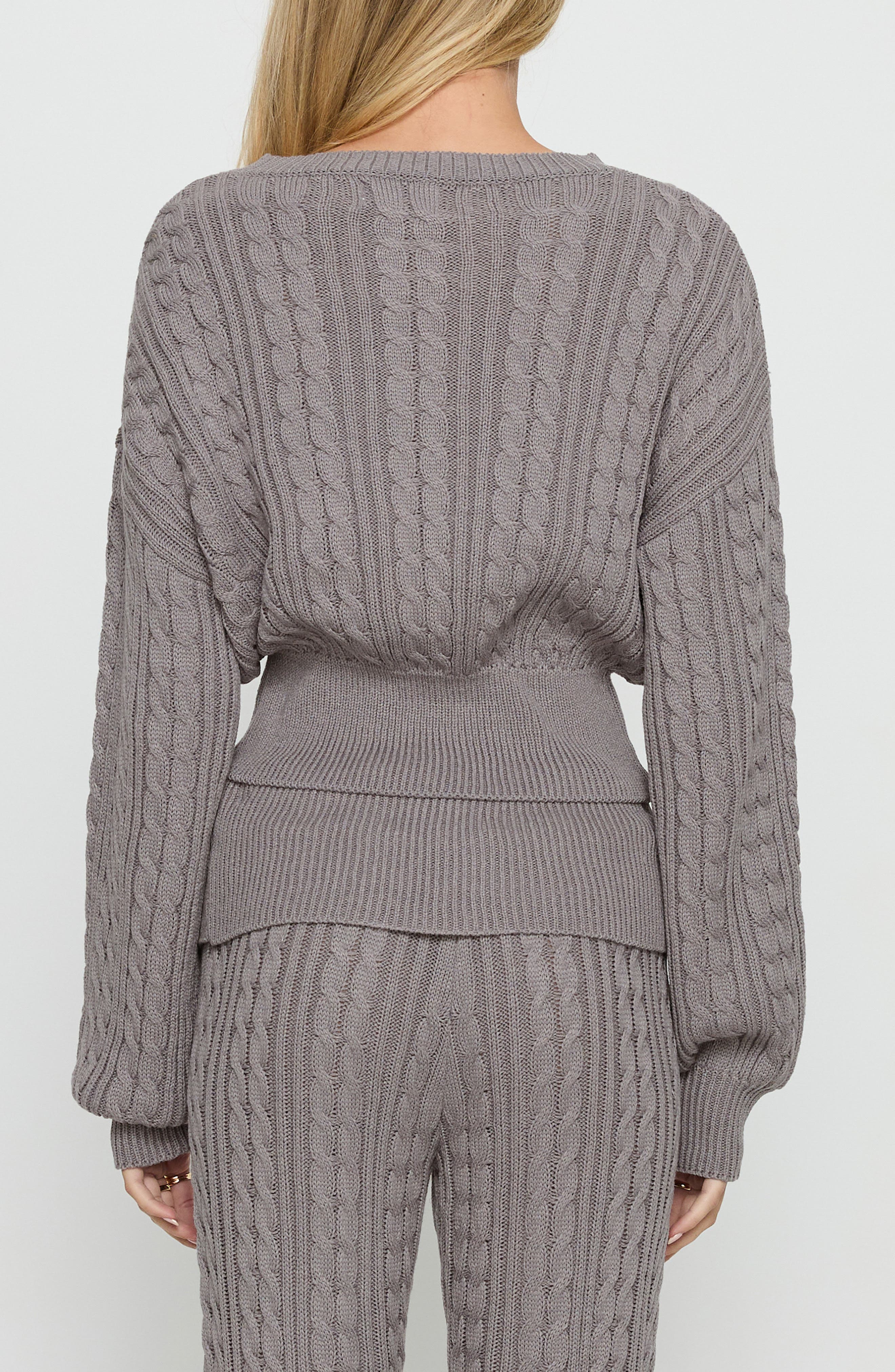 Baleigh Cable Stitch Cardigan - image 2