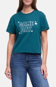 Wildfox Jamie Crop Graphic T-Shirt