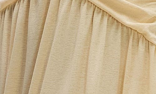 Topshop Drop Waist Ruched Maxi Dress