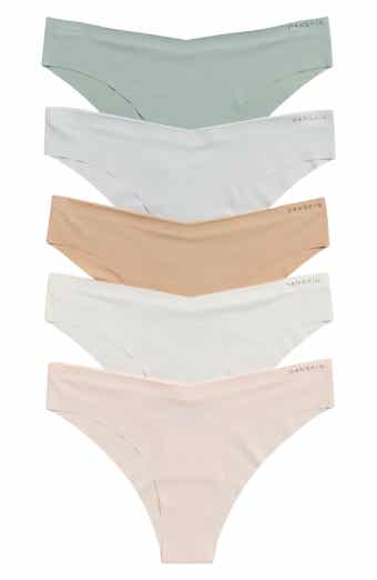 5-Pack Ribbed Hipster Panties