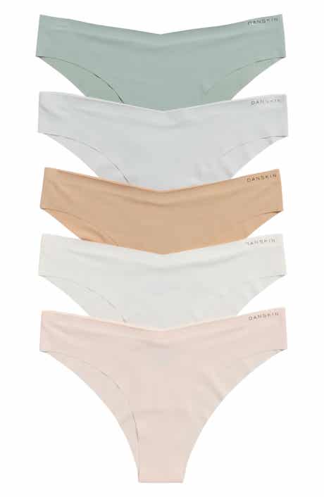 5-Pack Ribbed Hipster Panties