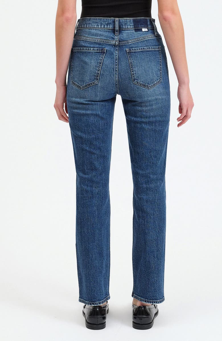 DAZE Smarty Pants High Waist Ankle Slim Straight Leg Jeans, Alternate, color, 