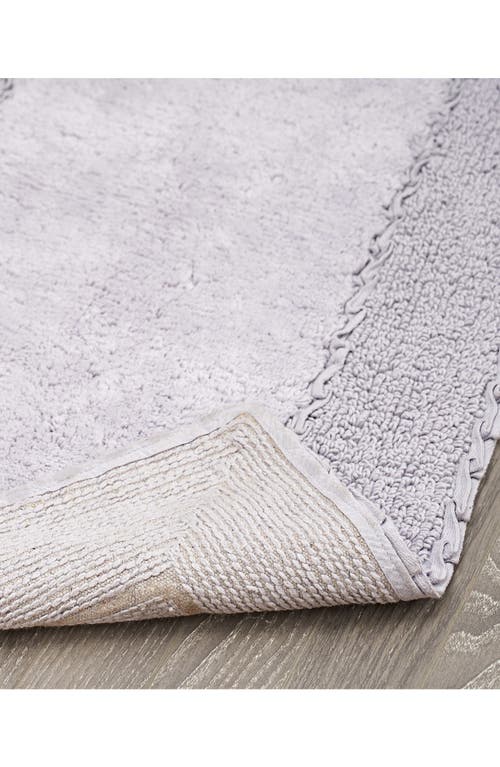 Laura Ashley Ruffle Cotton 2-piece Bath Mat Set