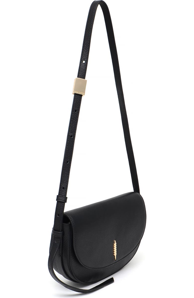 Thacker Taylor Pebbled Leather Crossbody Bag, Alternate, color,