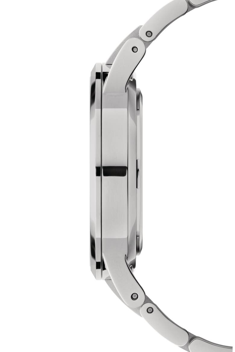 Iconic Bracelet Watch, 40mm, Alternate, color, SILVER/ BLUE