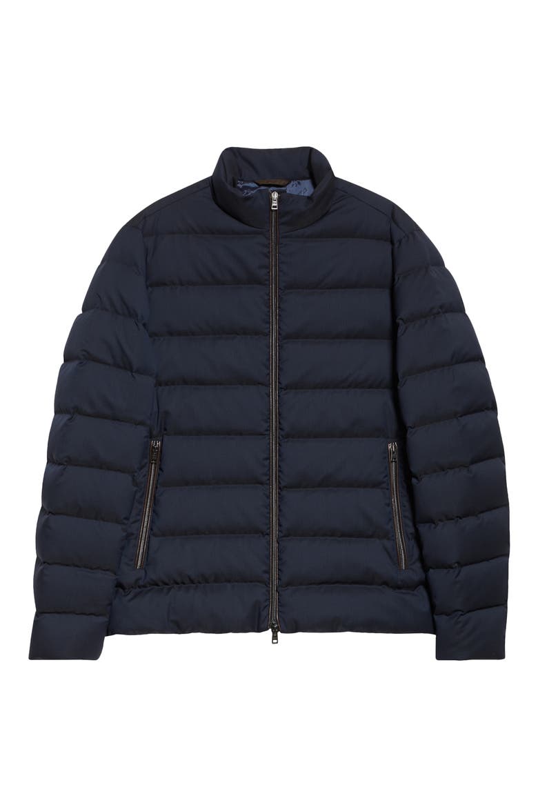 Quilted Bomber Jacket, Alternate, color, BLUE NAVY