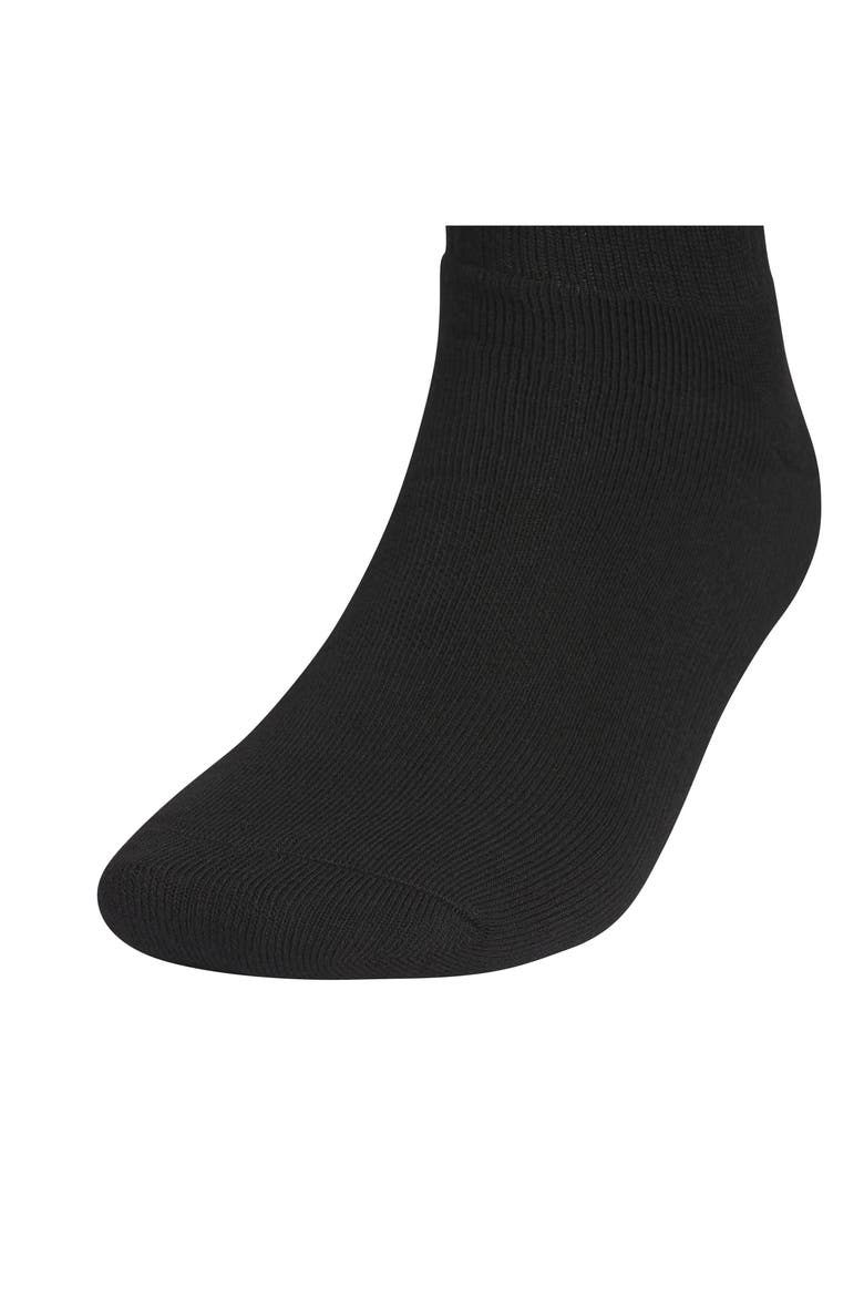 6-Pack Trefoil 2.0 Crew Socks, Alternate, color, BLACK/ WHITE