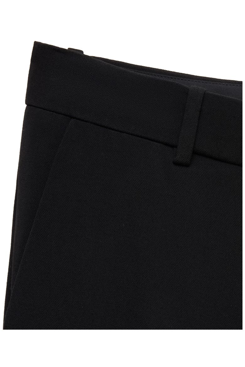 Straight Suit Trousers, Alternate, color, BLACK
