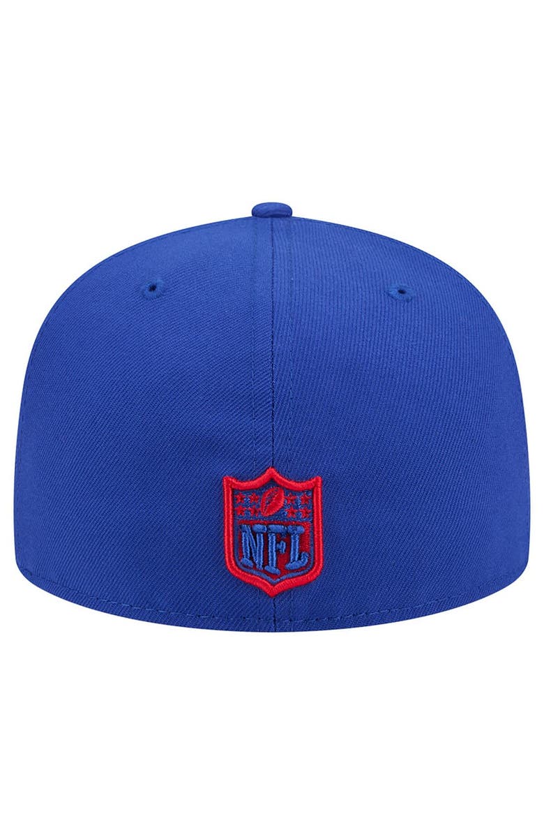 New Era Men
s New Era Royal Buffalo Bills  Oversized 59FIFTY Fitted Hat, Alternate, color, Royal