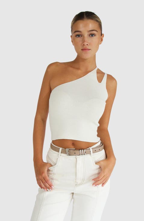 Symphony Double Strap Knit Crop