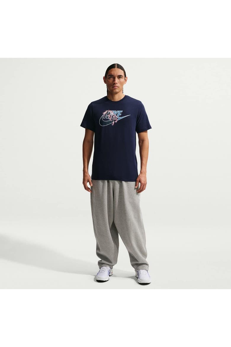 Men's Nike Navy England National Team Futura T-Shirt, Main, color, Navy