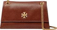 Tory Burch Kira Snake Embossed Leather Shoulder Bag