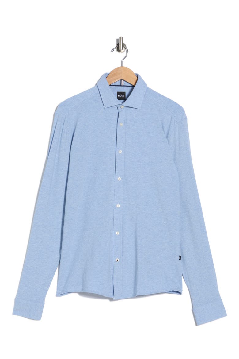 Roan Long Sleeve Button-Up Shirt, Alternate, color, LIGHT/ PASTEL BLUE