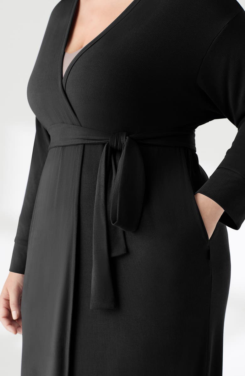 True & Co Any Wear Jersey Robe, Alternate, color, 