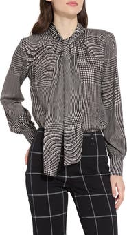 Lysse Janis Scarf Neck Top