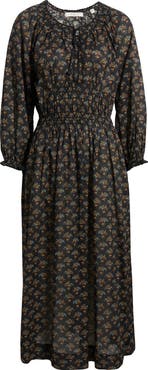 DÔEN Delfina Long Sleeve Organic Cotton Dress