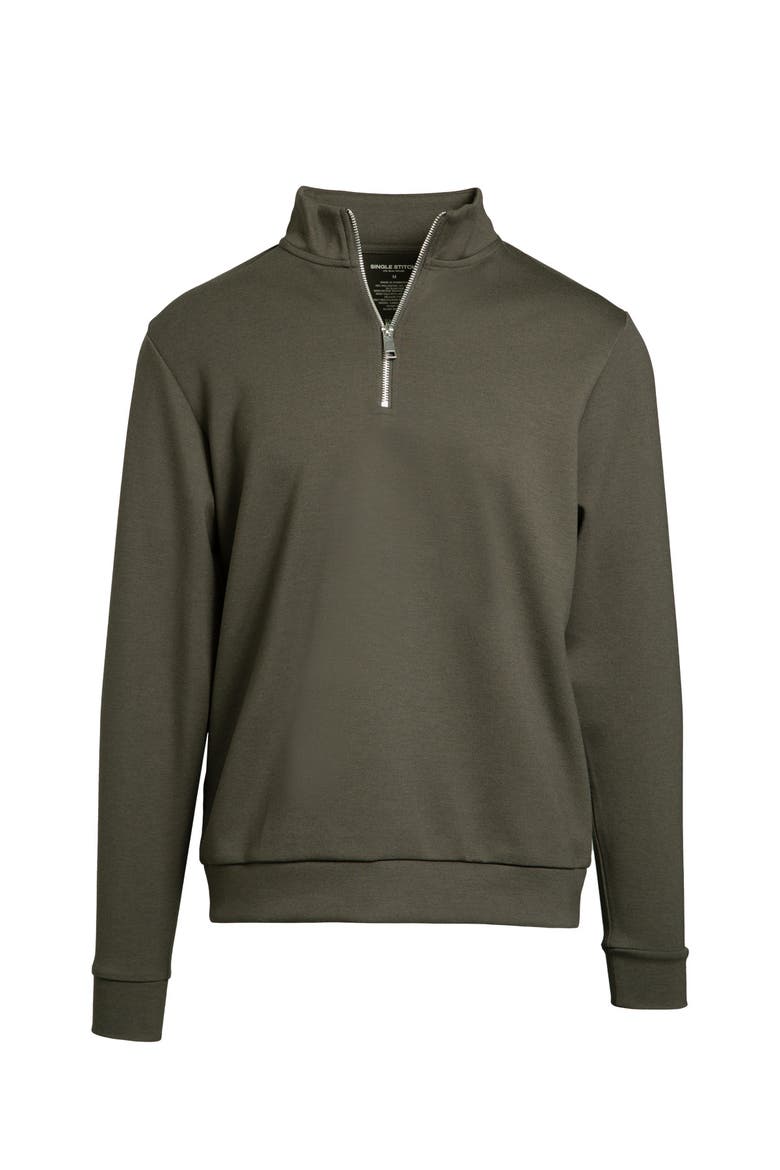 Classic 1/4 Zip Sweatshirt, Alternate, color, Olive