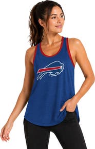 G-III 4HER BY CARL BANKS Women's G-III 4Her by Carl Banks Royal Buffalo Bills Tater II Racerback Tank Top