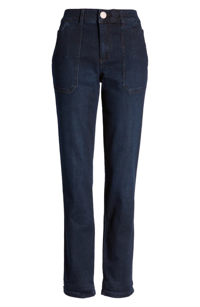 Wit & Wisdom 'Ab'Solution High Waist Utility Jeans, Alternate, color, 