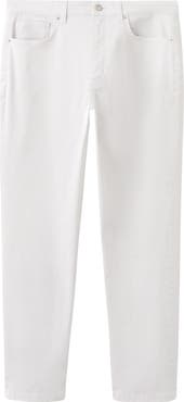 MANGO Regular Fit Straight Leg Jeans