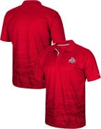 COLOSSEUM Men's Colosseum Scarlet Ohio State Buckeyes Marshall Polo