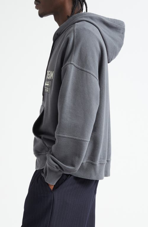 Golden Goose Gender Inclusive Journey Zip Graphic Hoodie In Gray