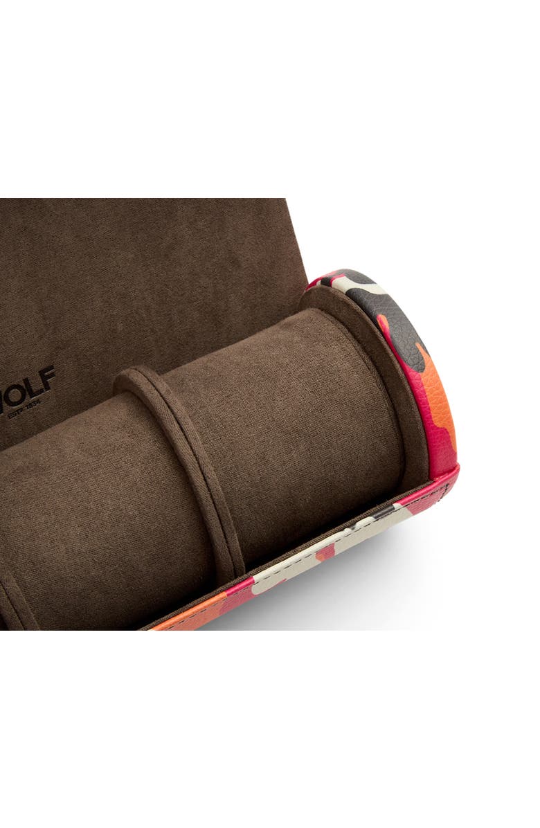 WOLF Elements Triple Watch Roll with Capsule, Alternate, color, Fire