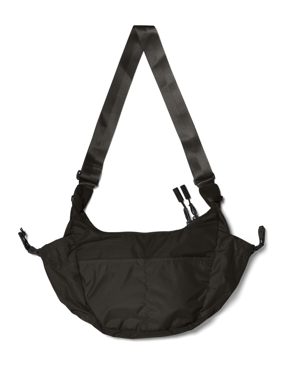 Baboon to the Moon Crescent Crossbody, Alternate, color, Black