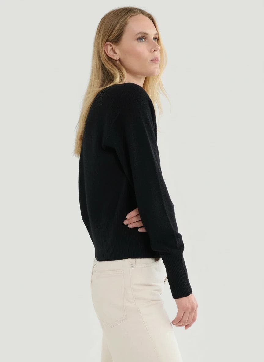 Cashmere Long Sleeve Pullover Crewneck - image 2