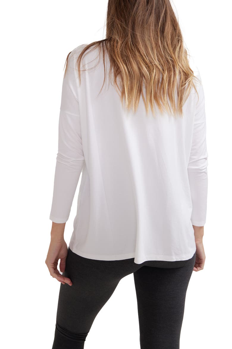 The Perfect Longsleeve Tee, Alternate, color, White