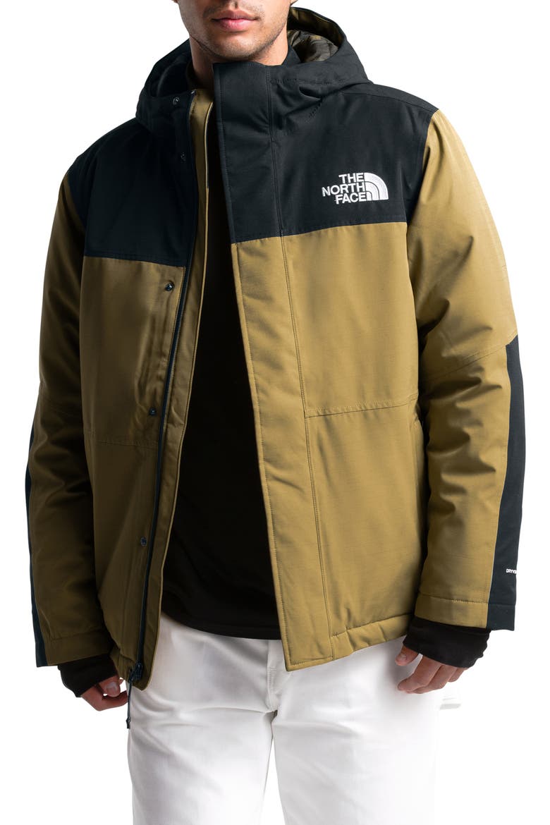 Balham 500 Fill Power Down Jacket, Main, color, BRITISH KHAKI/ BURNT GREEN