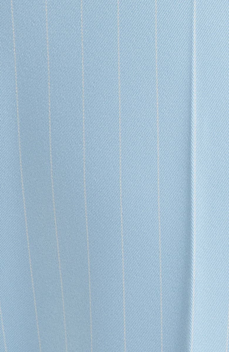 Tahari ASL Classic Pinstripe Straight Leg Pants, Alternate, color, Ice Blue