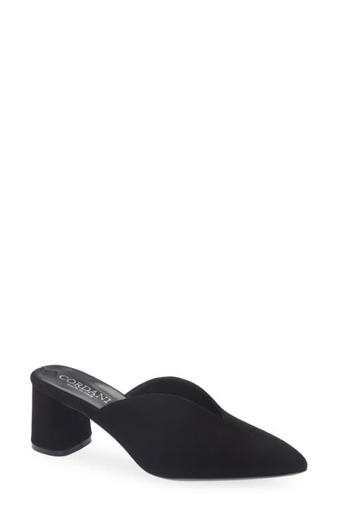 Gayle Leather Pointed Toe Mule