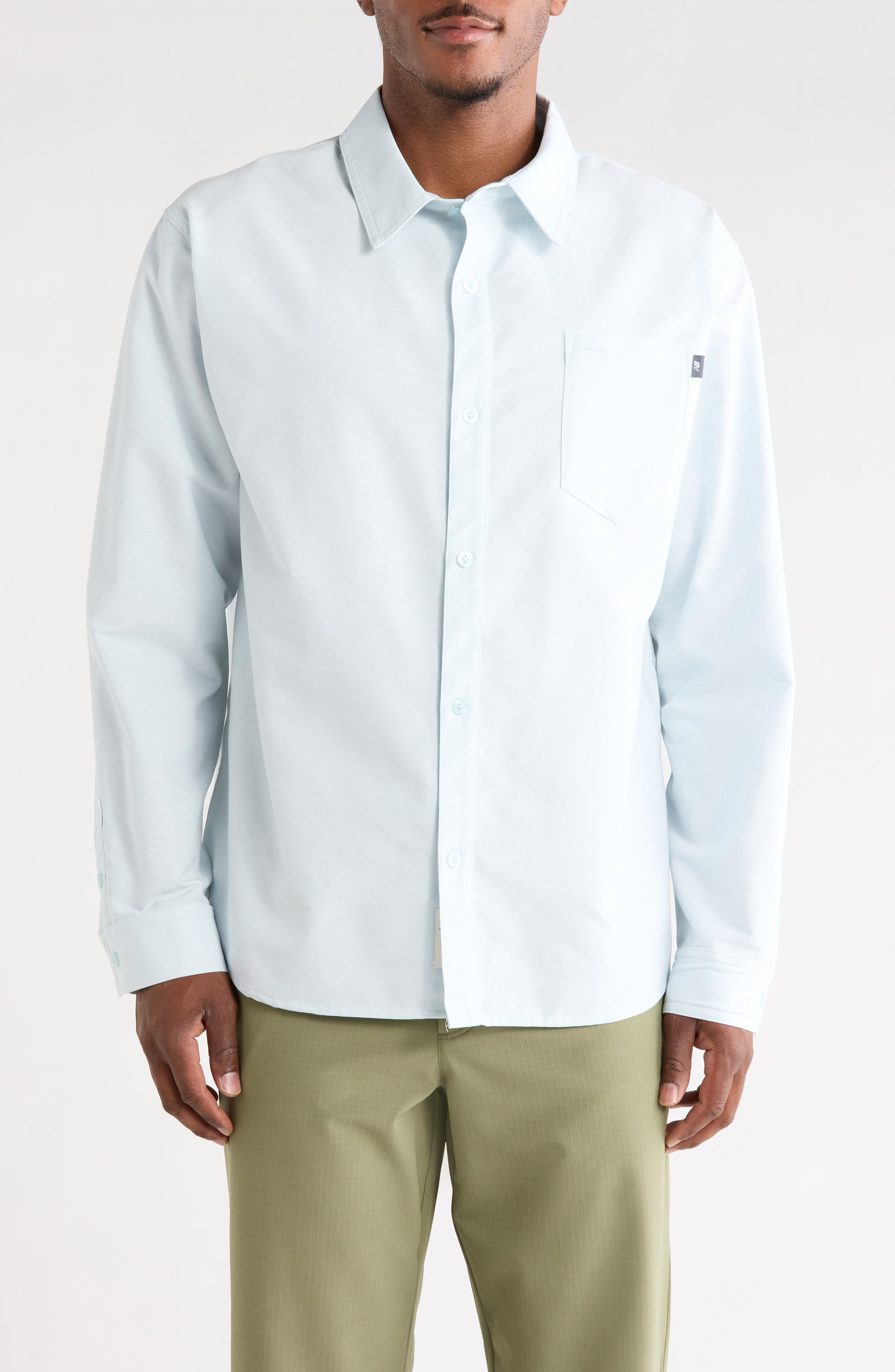 New Balance Relaxed Fit Oxford Shirt