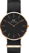 Daniel Wellington Classic Cornwall NATO Strap Watch, 40mm