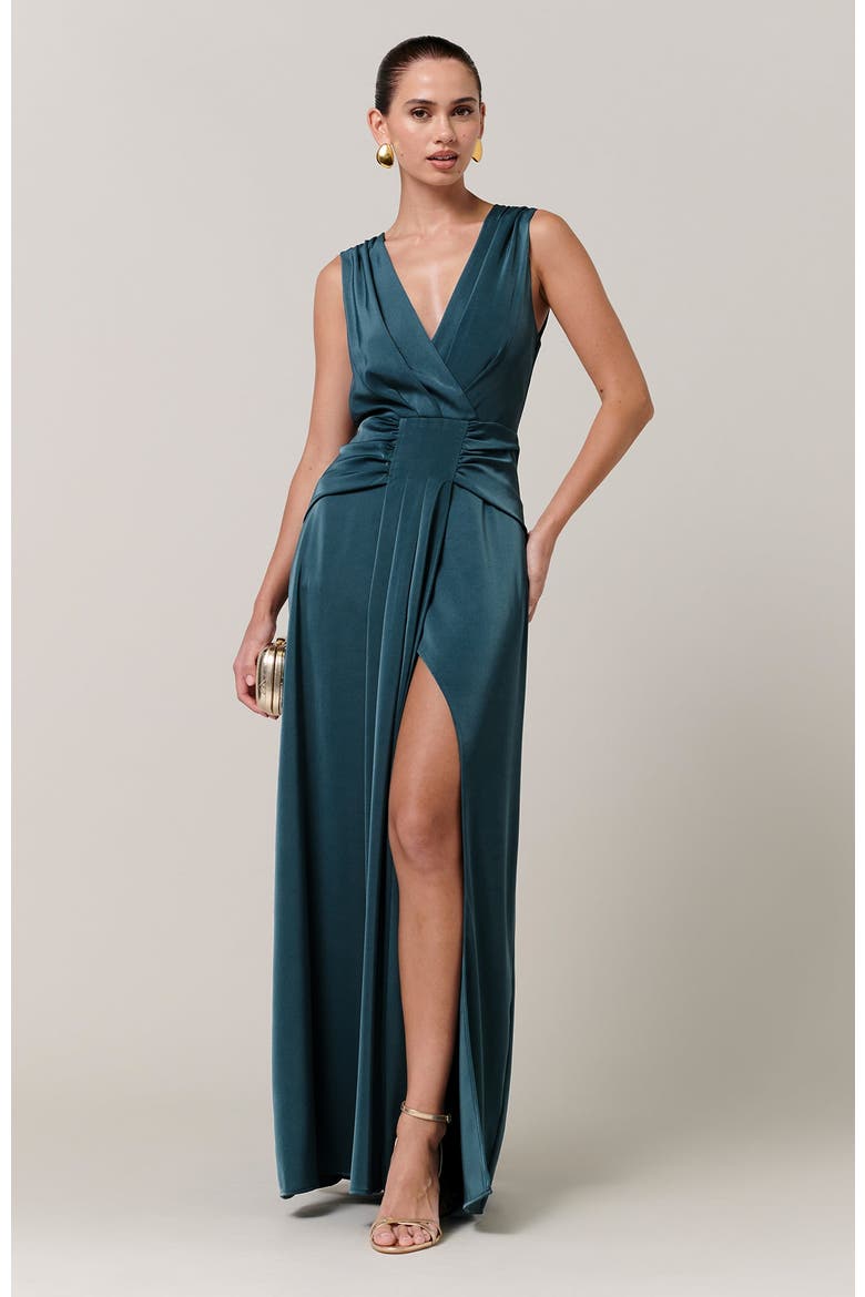 Reannah Maxi Dress, Main, color, Teal