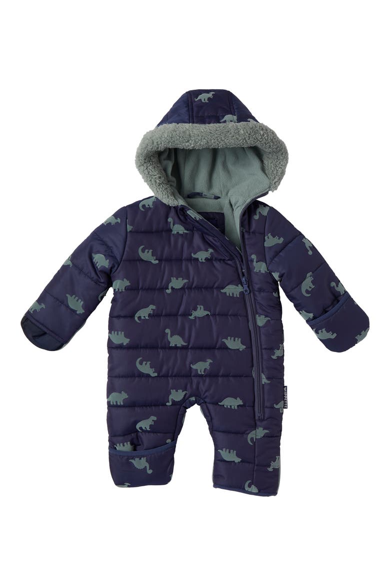 Dino Flocking Pram, Main, color, NAVY