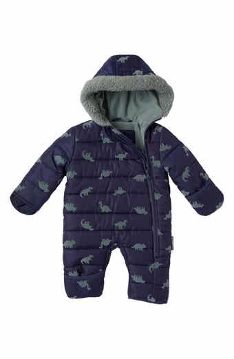 Dino Print Puffer Pram