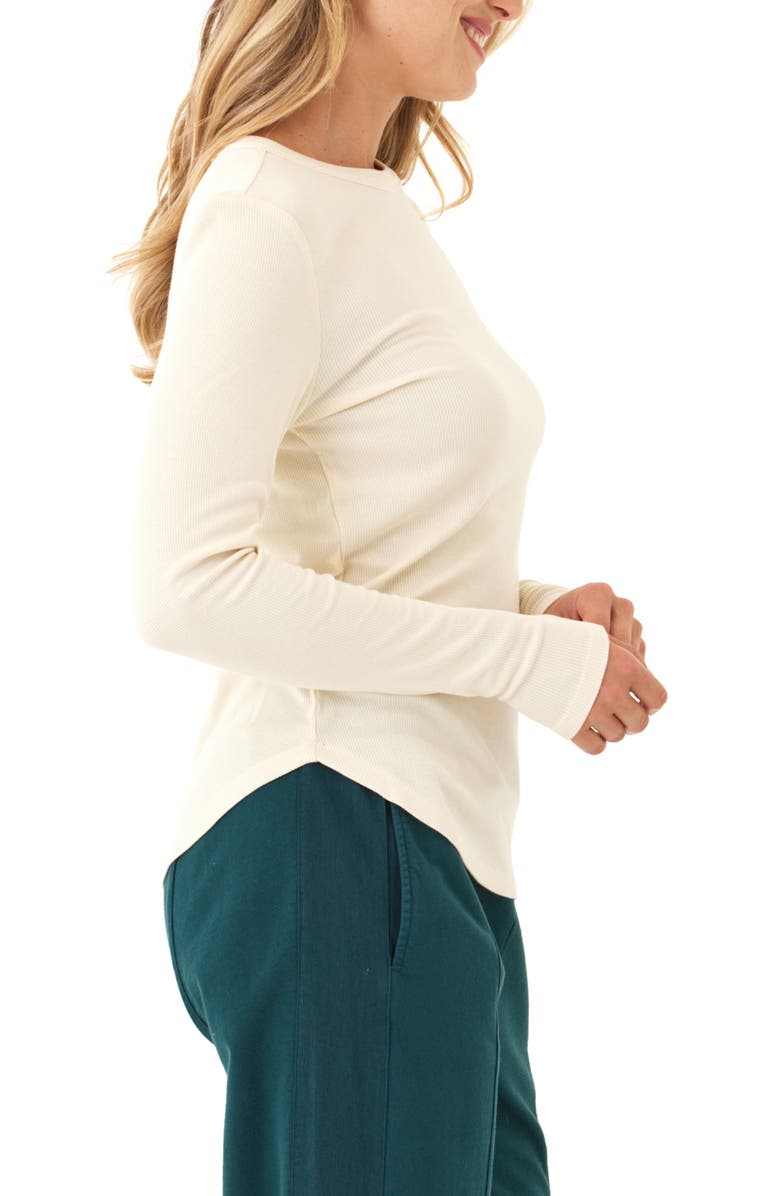 Threads 4 Thought Torri Rib Top, Alternate, color, Tapioca