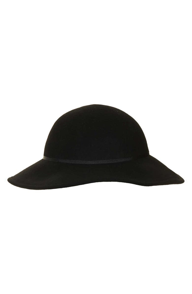 Topshop 'Beekeeper' Felt Hat, Main, color,