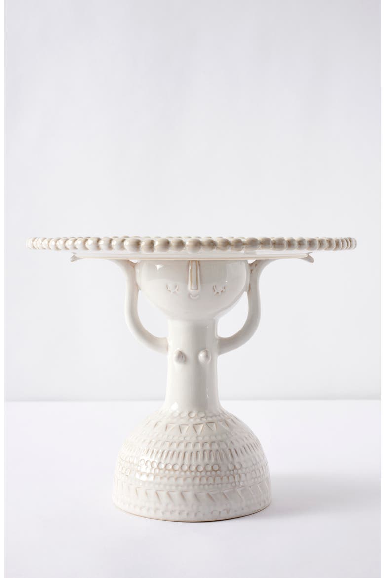 Atliere Stella Cake Stand, Main, color, WHITE