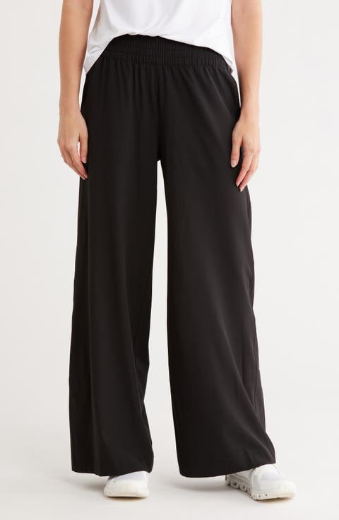 High Waist Wide Leg Pants