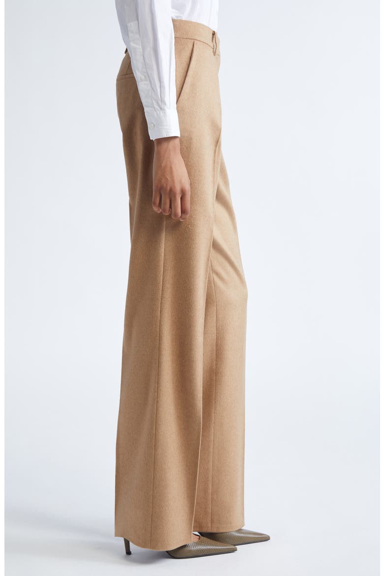Carbone Camel Hair Straight Leg Pants, Alternate, color, CAMEL