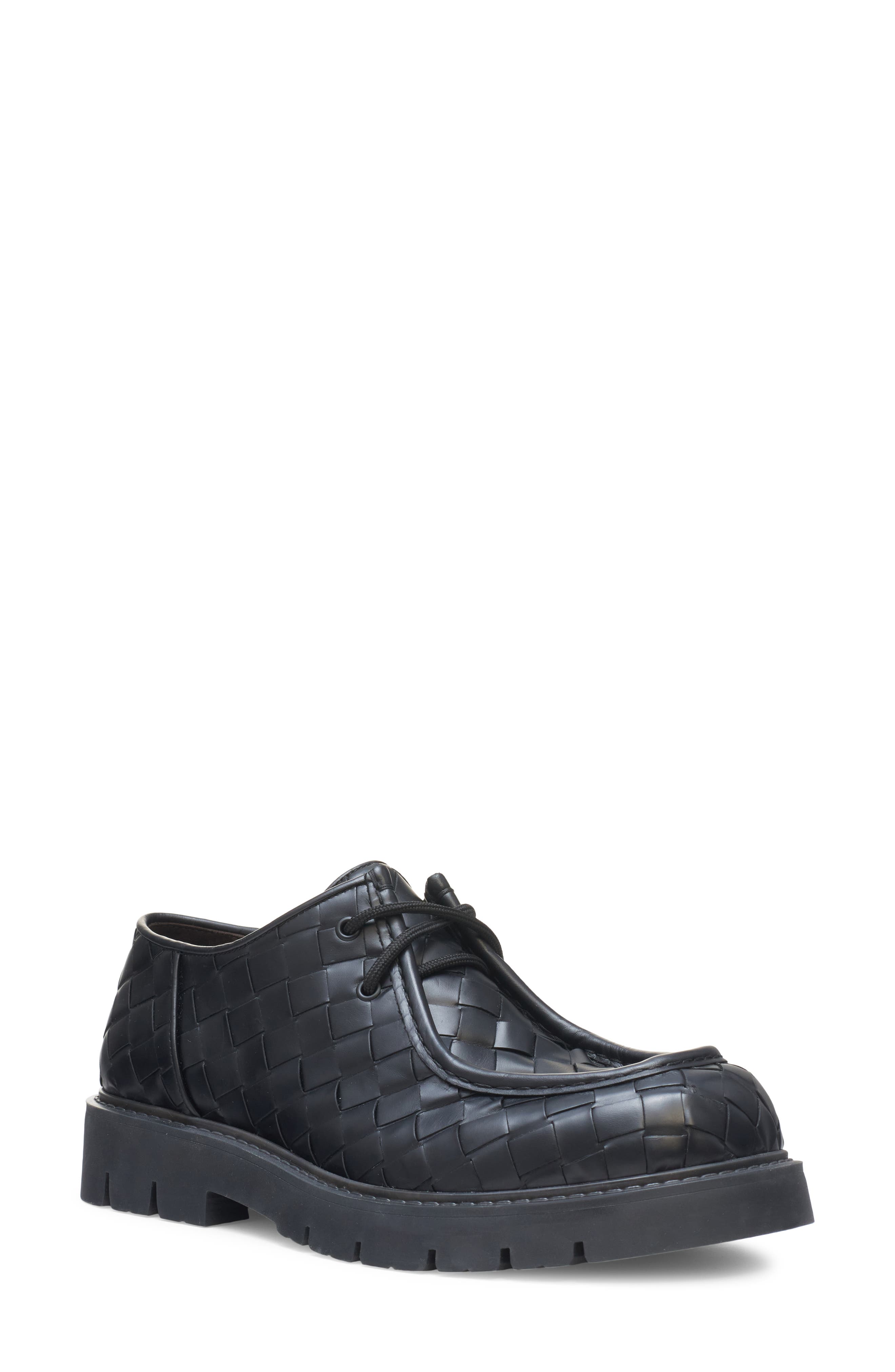Bottega Veneta Haddock Intrecciato Derby, Main, color, 