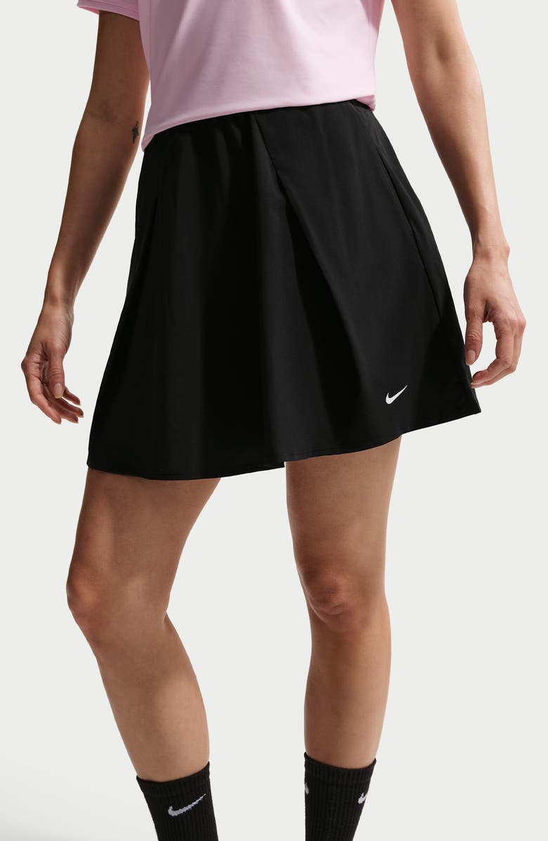 Nike Dri-FIT Flouncy Golf Skort, Alternate, color, 010 Black/Sail
