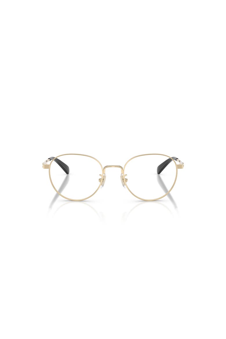 49mm Round optical glasses, Alternate, color, Gold