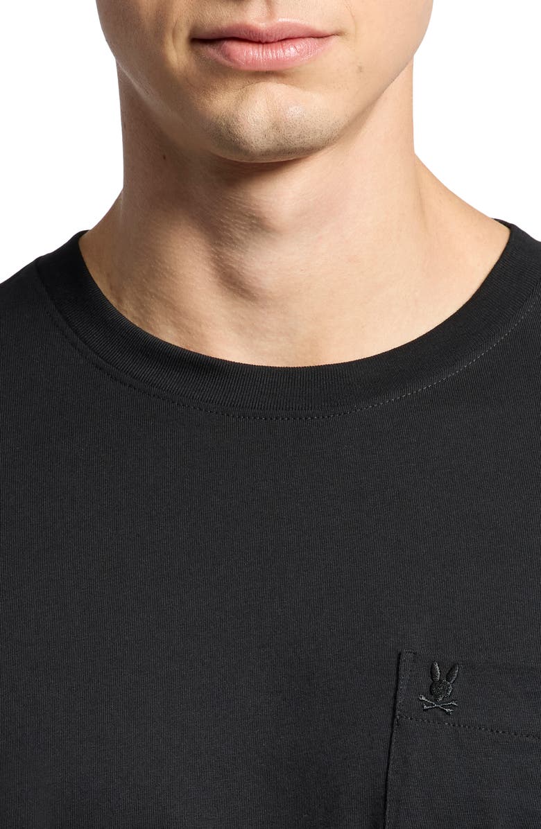 Psycho Bunny Bonnie Regular Fit Pocket T-Shirt, Alternate, color, 