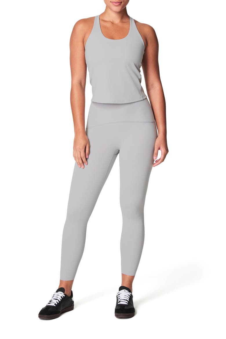 Get Moving Contour Crossback Shelf Tank, Alternate, color, CLOUDY GREY