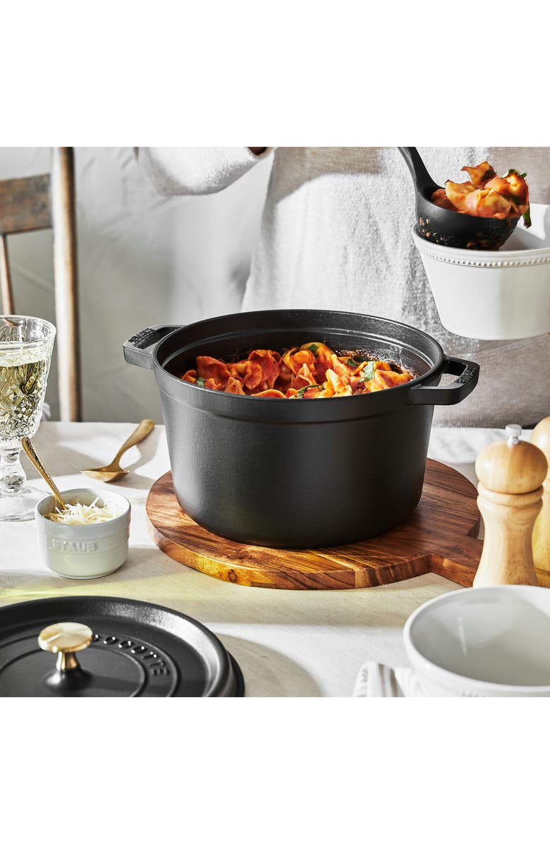 Staub 5-Quart Enameled Deep Cast Iron Dutch Oven, Alternate, color,