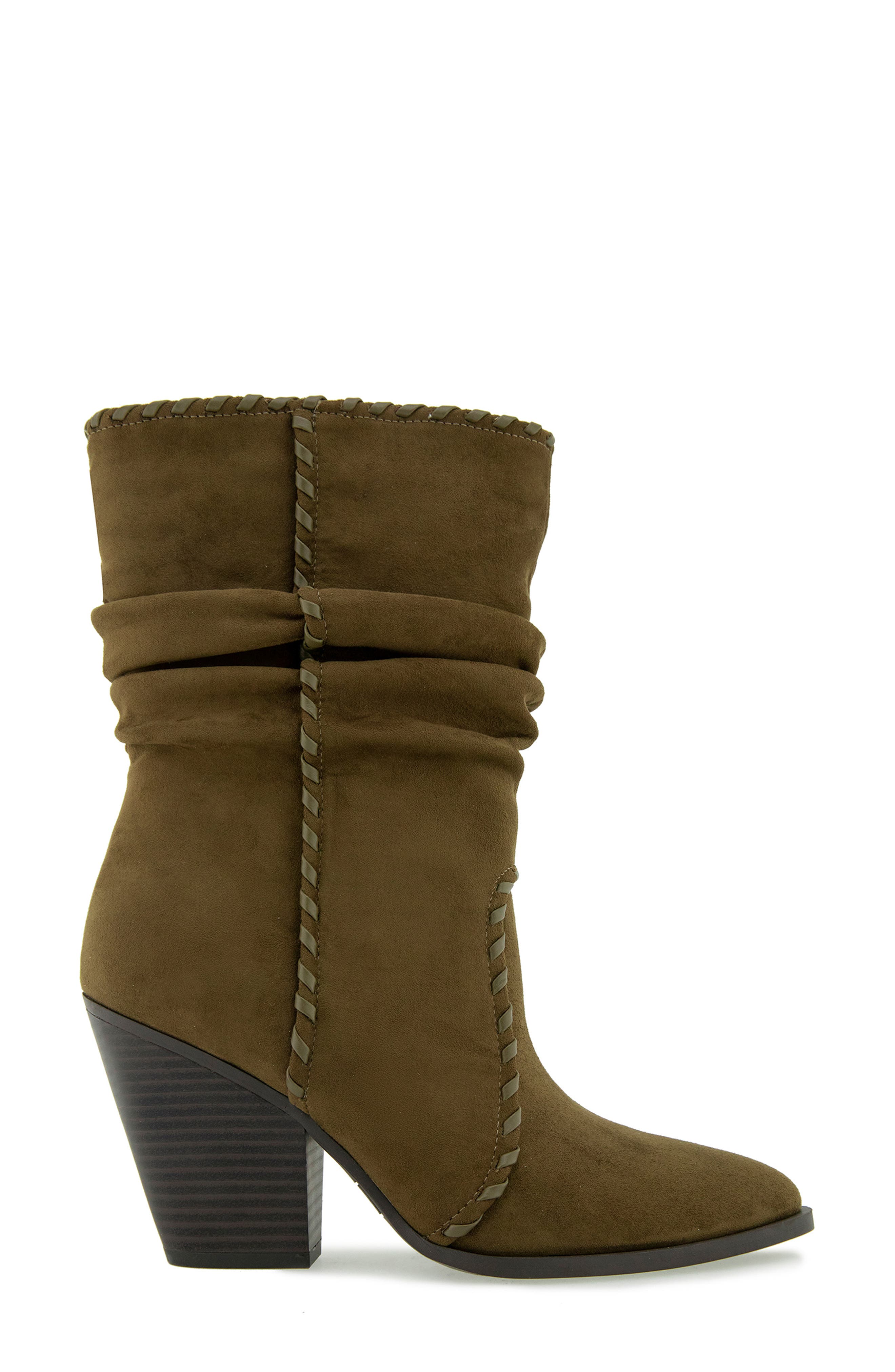 Windy Slouch Bootie, Alternate, color, ARMY GREEN